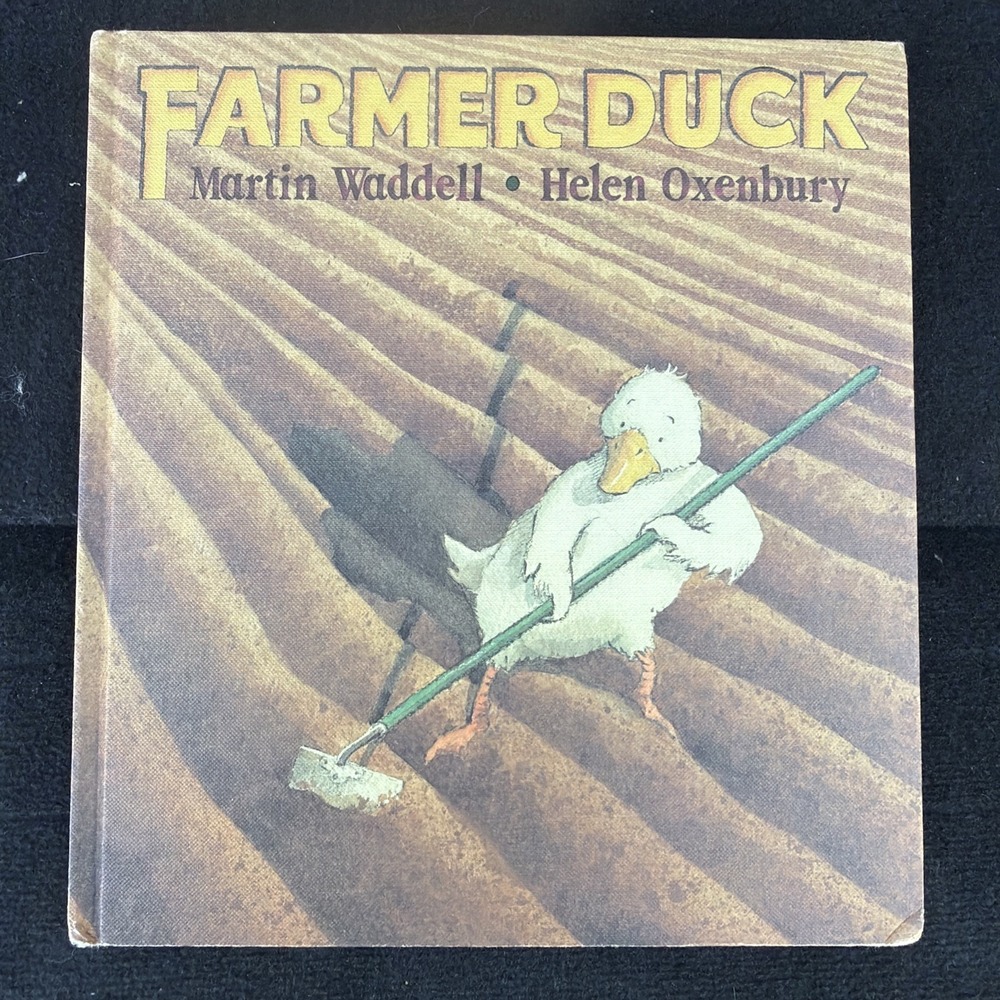 Farmer Duck in Farsi and English by Waddell, Martin HC Ist Edition Book
